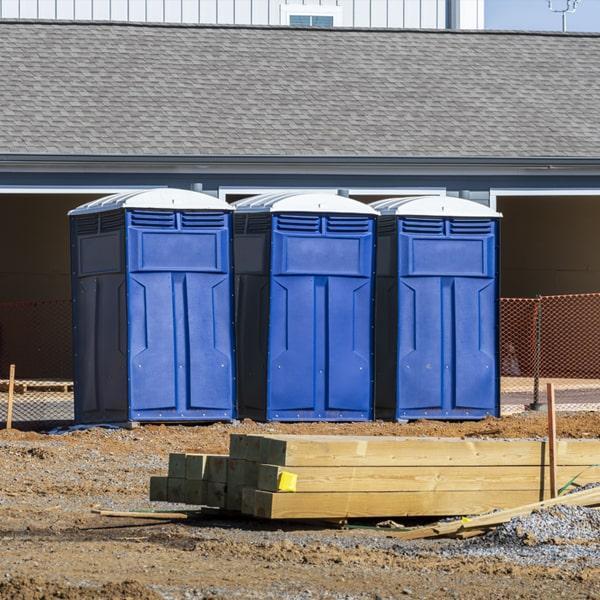 job site portable restrooms services our portable toilets on construction sites once a week, but can also provide additional servicing if needed